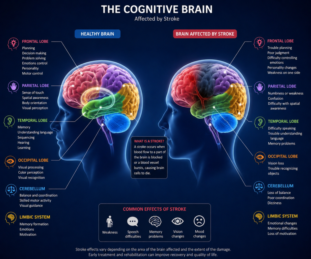 Understanding Stroke: Causes, Symptoms, Prevention, and Recovery brain