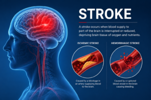 Read more about the article Understanding Stroke: Causes, Symptoms, Prevention, and Recovery